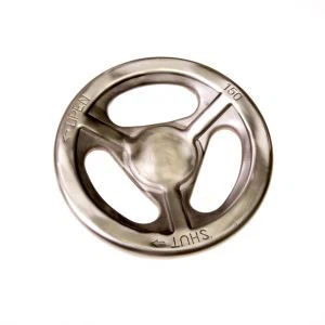 Nerūdijančio plieno rankena su pasyvavimu, Rankinių ratų vožtuvų aksesuarai